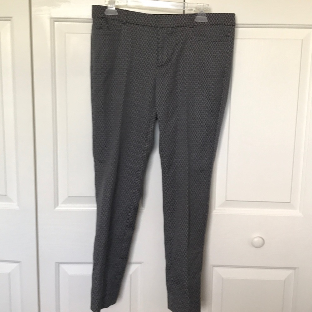 Banana republic grey houndstooth Sloan pants NWT